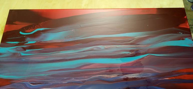 Original Abstract Painting by Jacob Jugashvili
