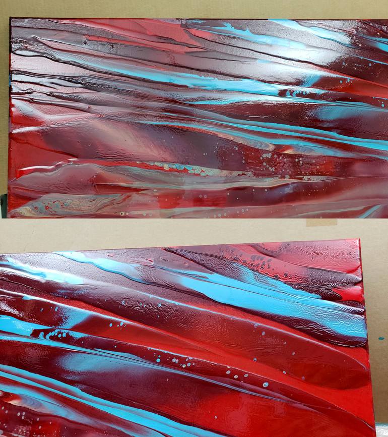 Original Abstract Painting by Jacob Jugashvili