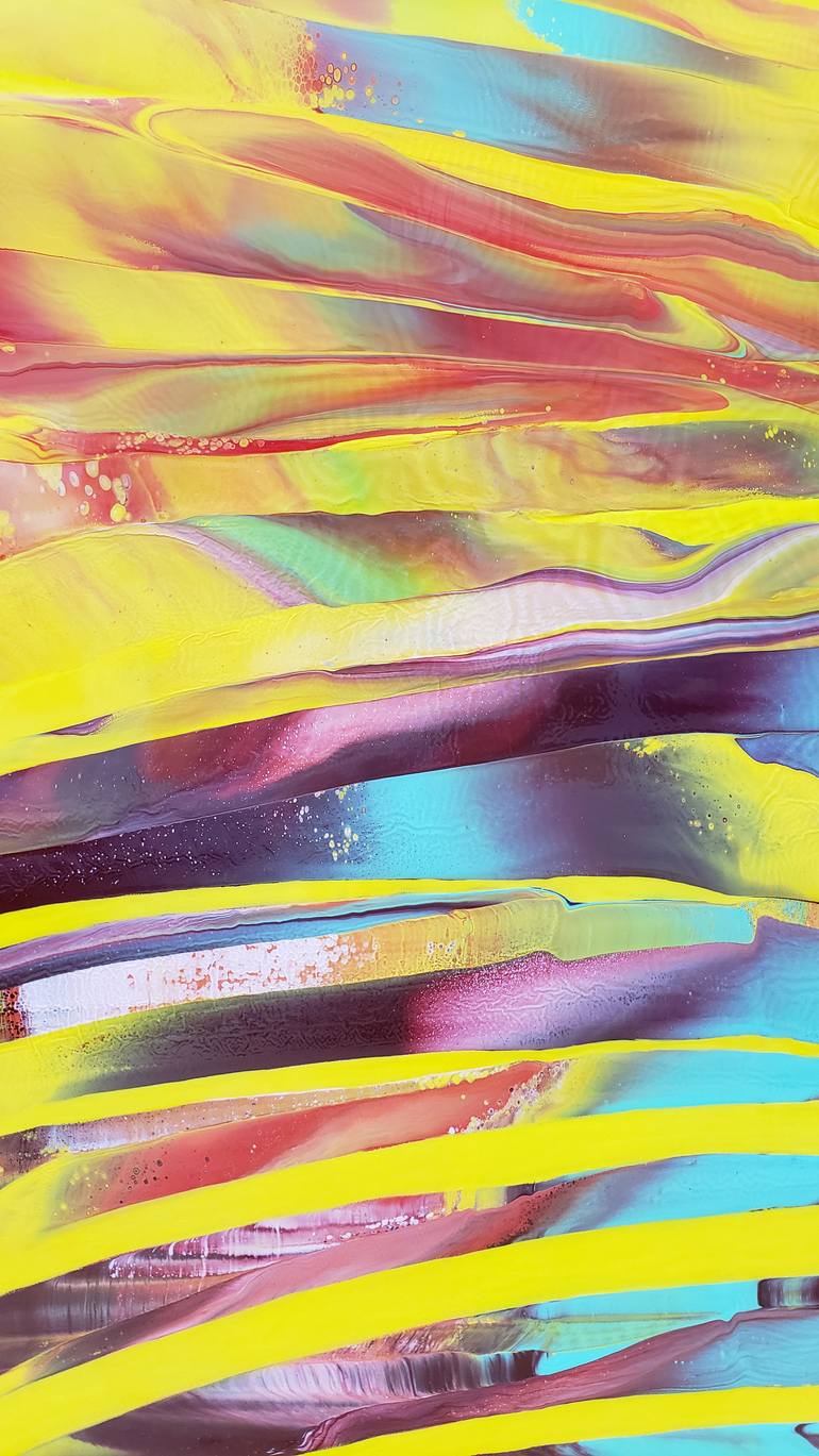 Original Abstract Painting by Jacob Jugashvili