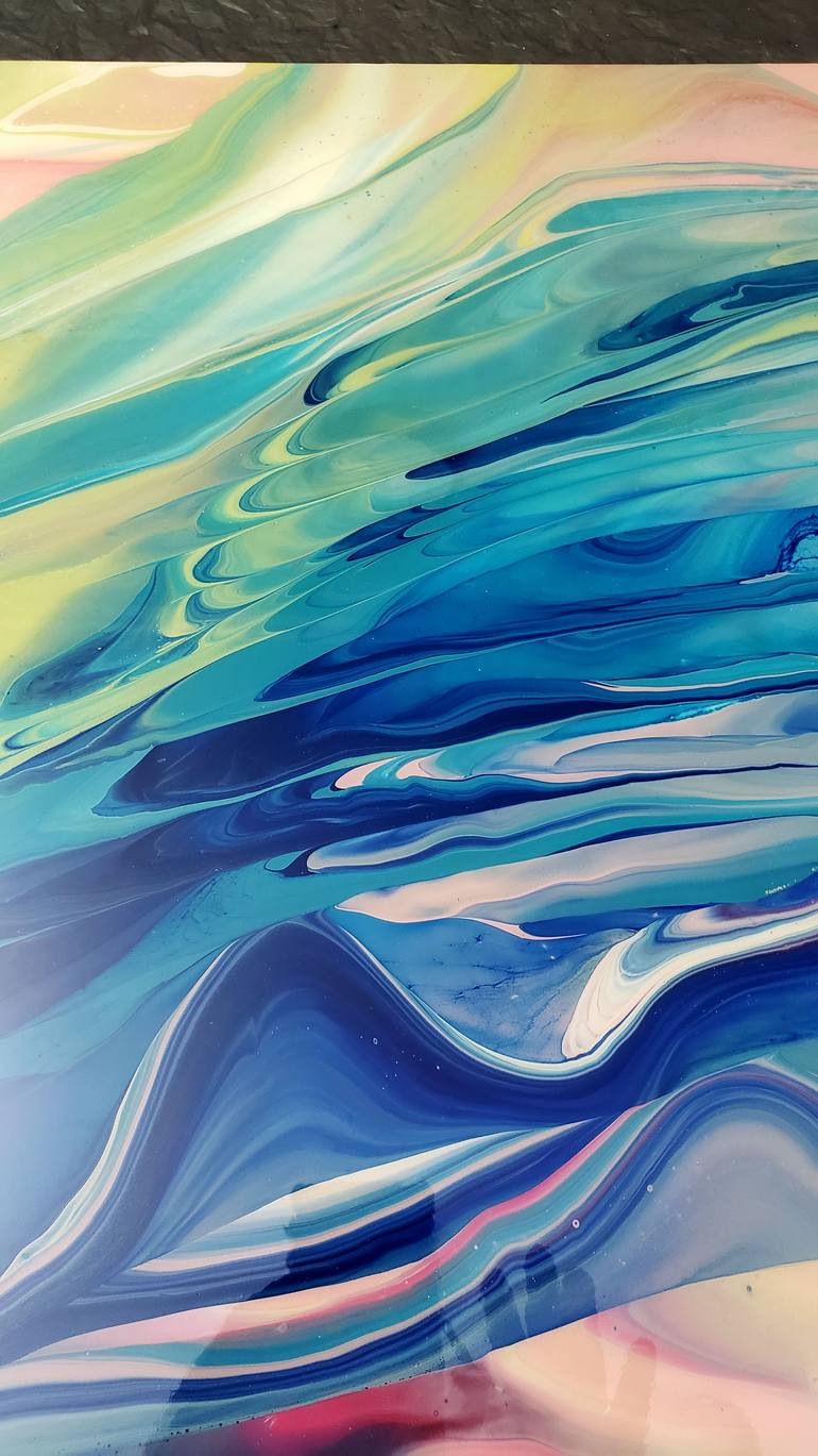 Original Abstract Painting by Jacob Jugashvili