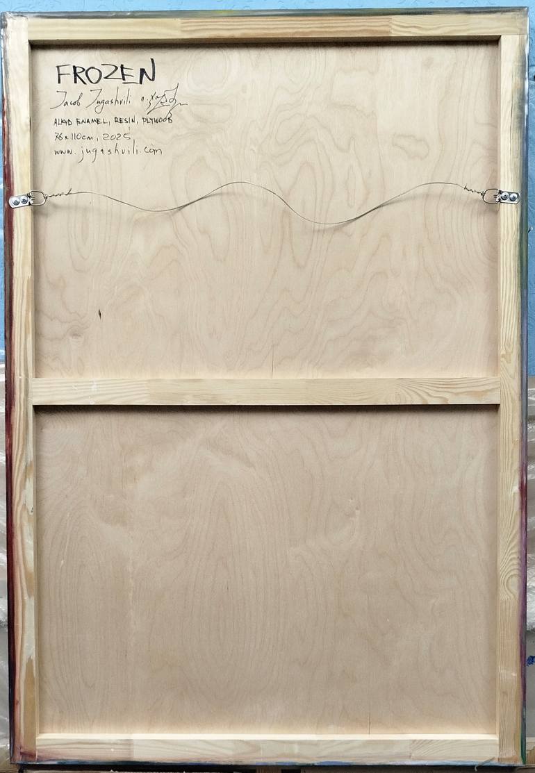 Original Abstract Painting by Jacob Jugashvili