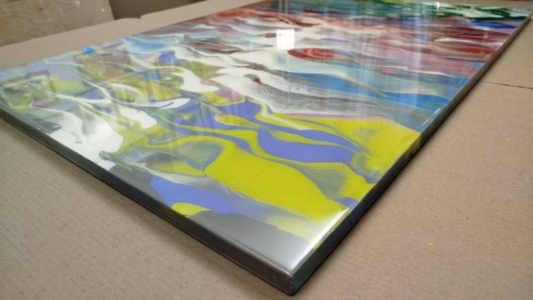 Original Abstract Painting by Jacob Jugashvili