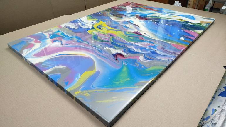 Original Abstract Painting by Jacob Jugashvili