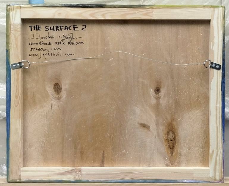 Original Abstract Landscape Painting by Jacob Jugashvili