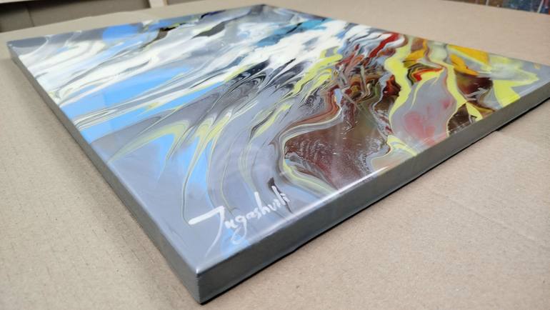 Original Abstract Painting by Jacob Jugashvili