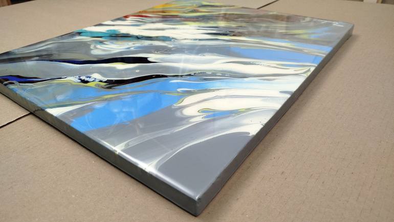 Original Abstract Painting by Jacob Jugashvili