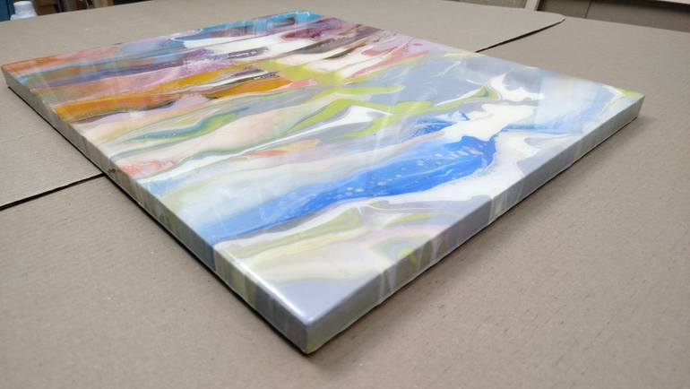 Original Abstract Painting by Jacob Jugashvili