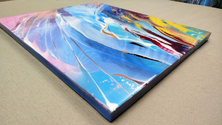 Original Abstract Painting by Jacob Jugashvili