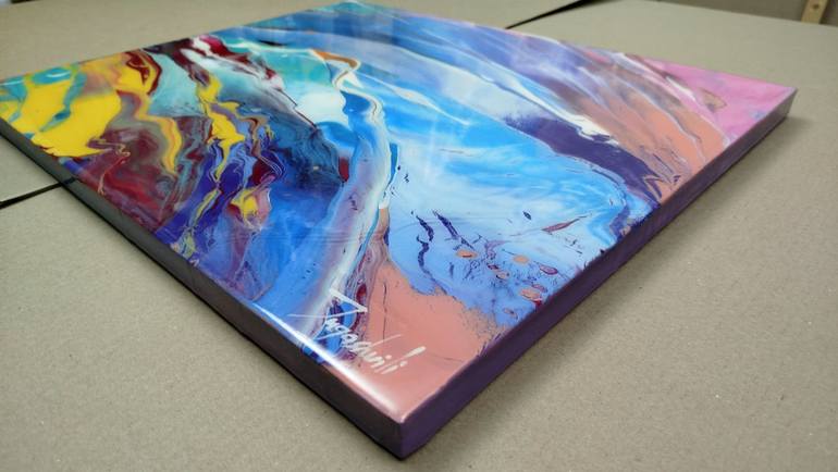 Original Abstract Painting by Jacob Jugashvili