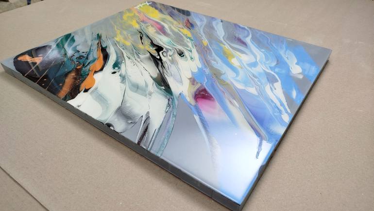 Original Abstract Painting by Jacob Jugashvili