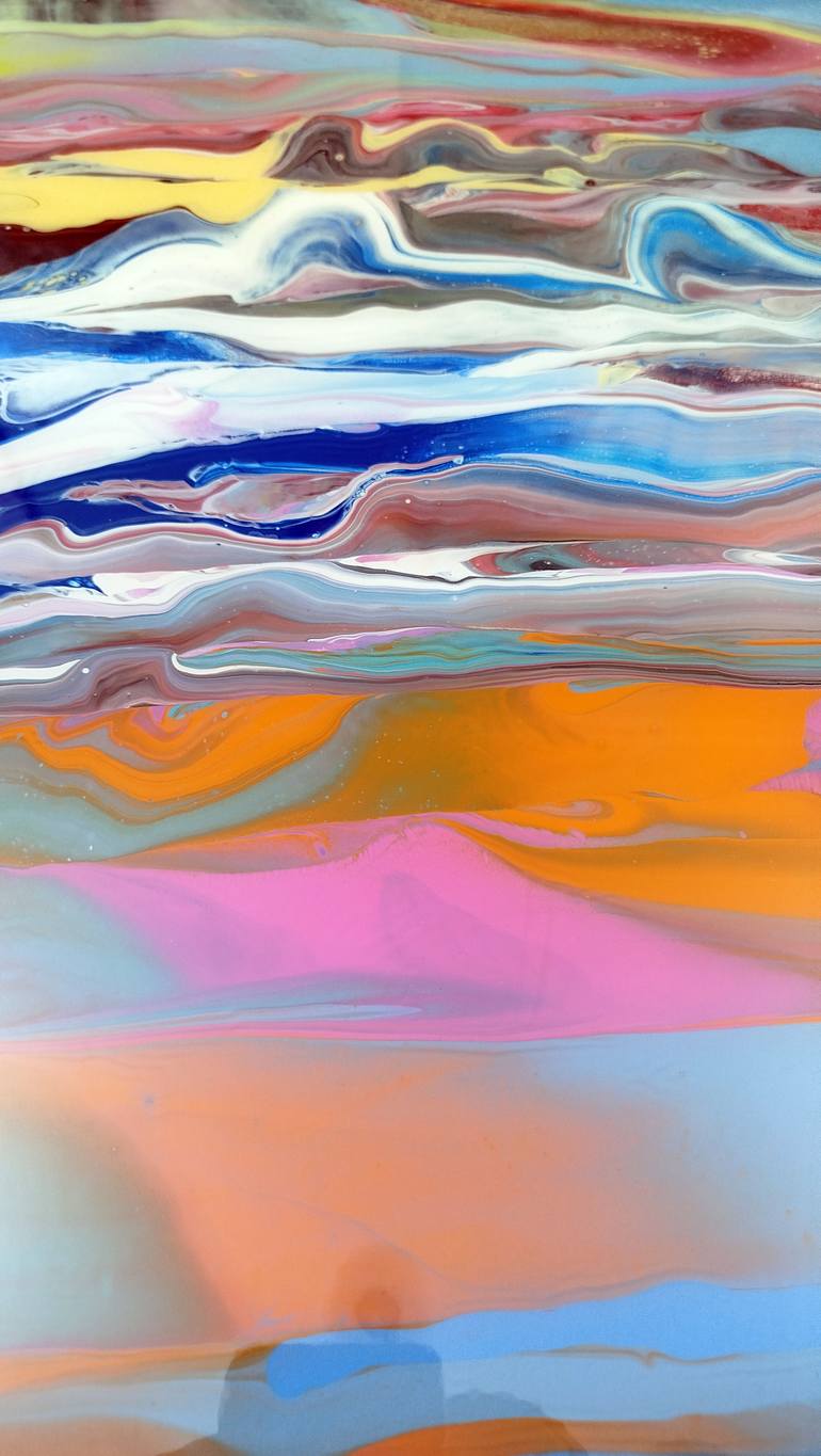Original Abstract Painting by Jacob Jugashvili