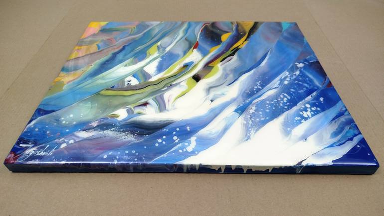 Original Abstract Painting by Jacob Jugashvili