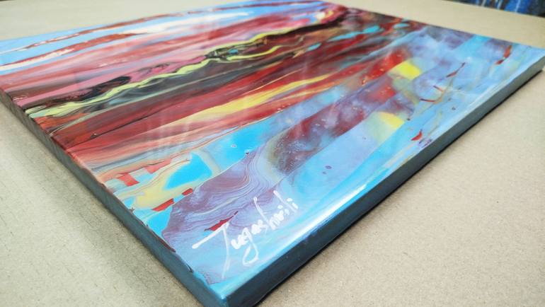 Original Abstract Painting by Jacob Jugashvili