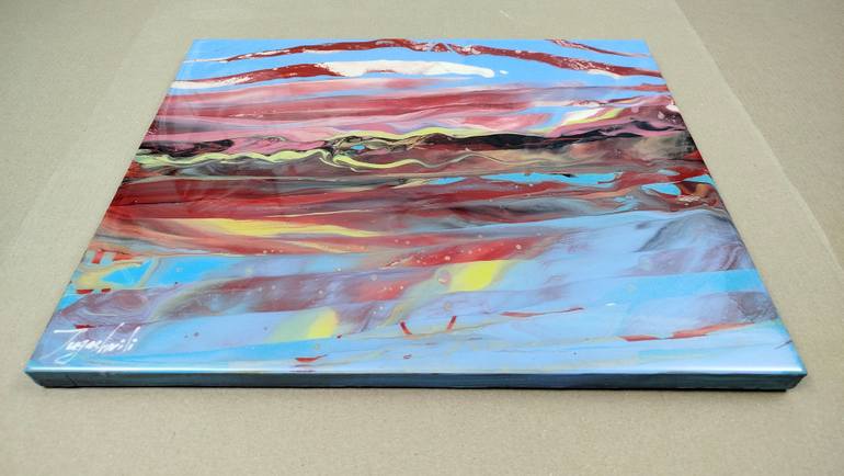 Original Abstract Painting by Jacob Jugashvili