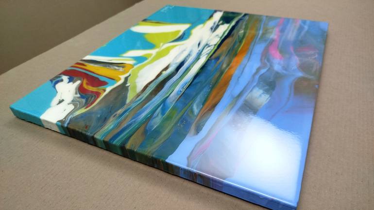 Original Abstract Nature Painting by Jacob Jugashvili