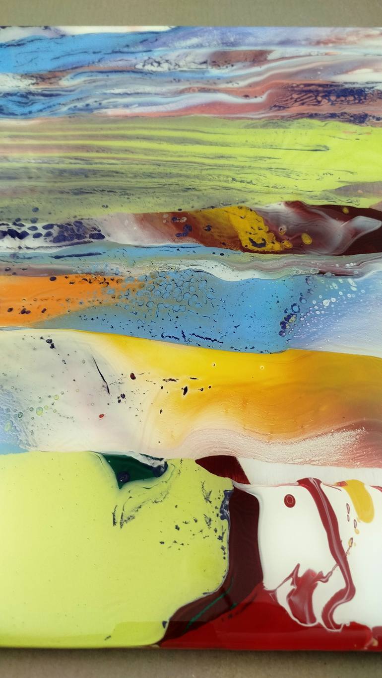 Original Abstract Painting by Jacob Jugashvili