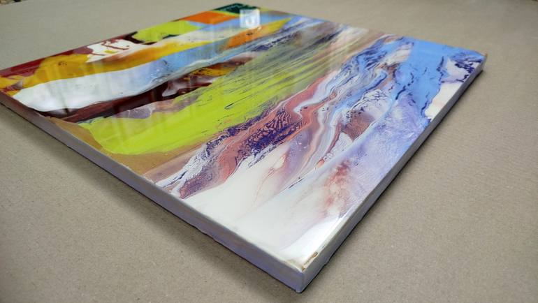 Original Abstract Painting by Jacob Jugashvili