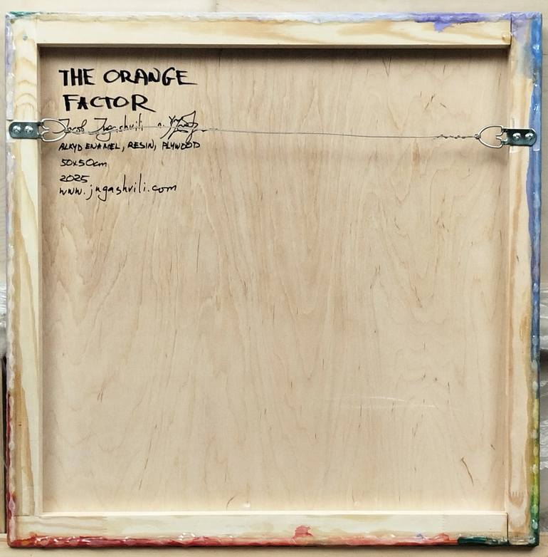 Original Abstract Painting by Jacob Jugashvili