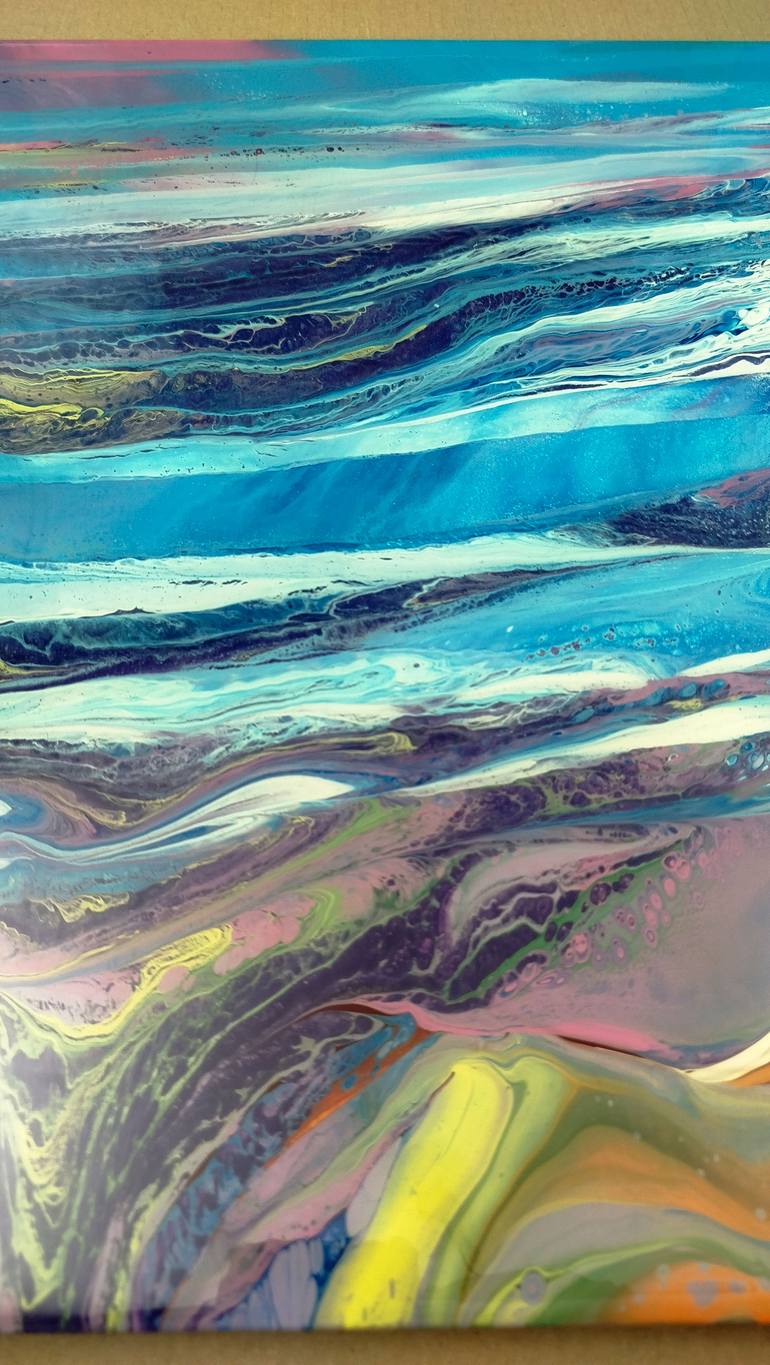 Original Abstract Painting by Jacob Jugashvili
