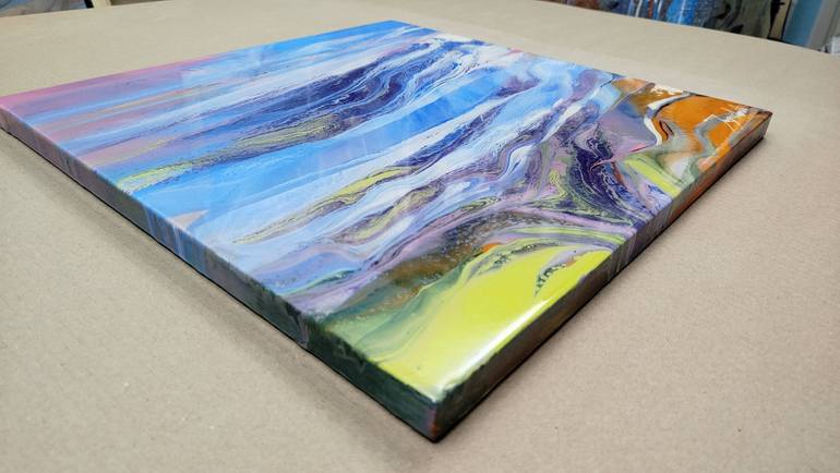 Original Abstract Painting by Jacob Jugashvili