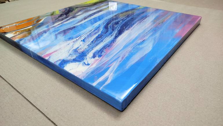 Original Abstract Painting by Jacob Jugashvili