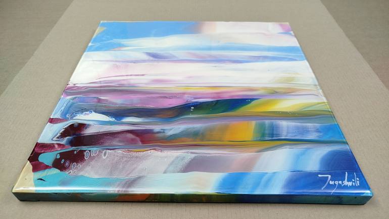 Original Abstract Painting by Jacob Jugashvili