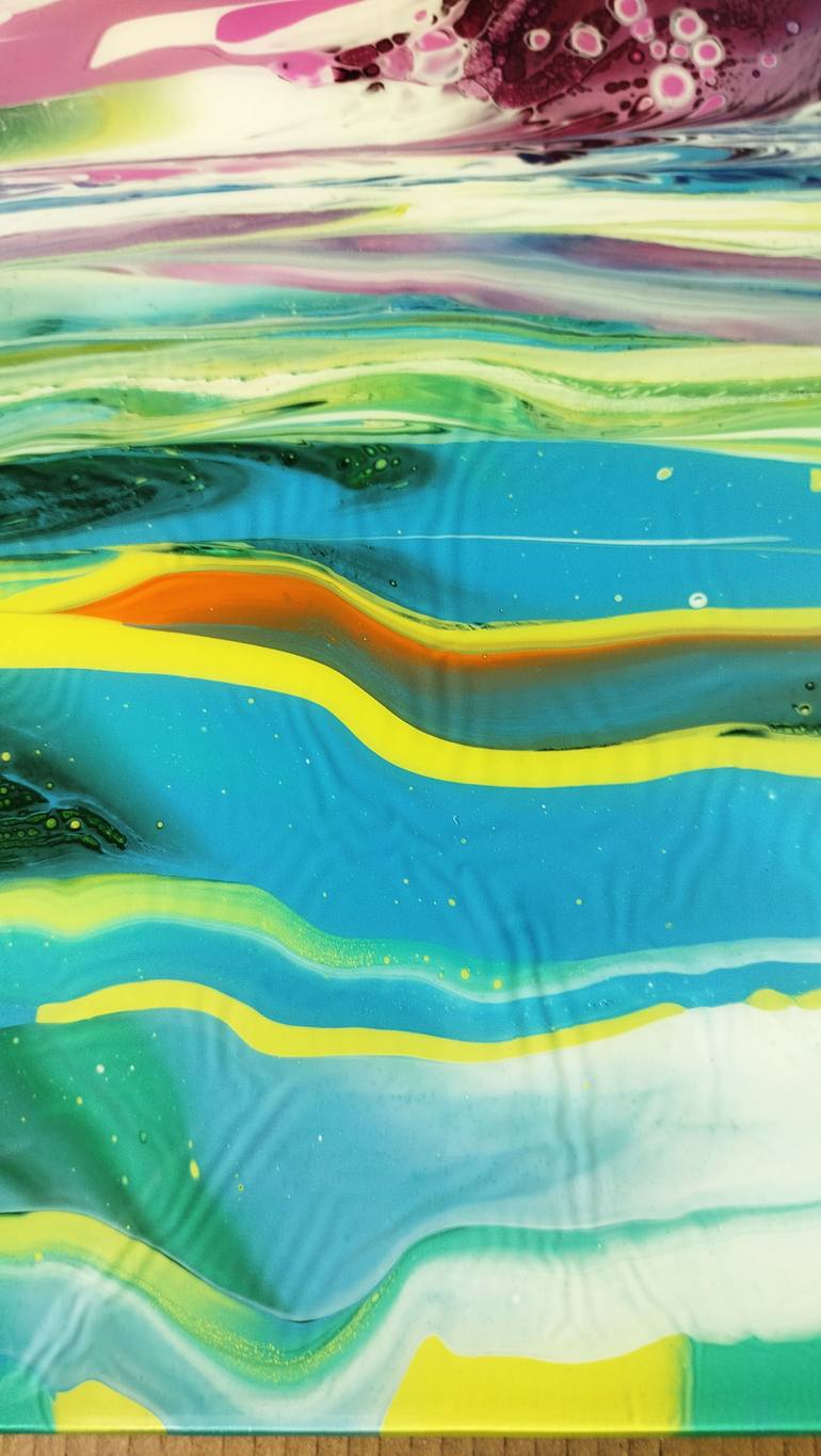 Original Abstract Painting by Jacob Jugashvili