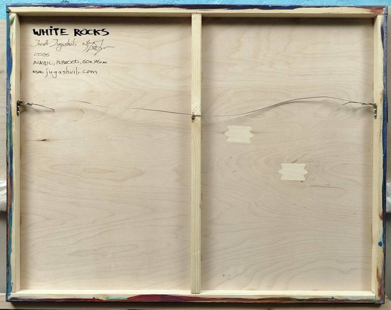 Original Abstract Landscape Painting by Jacob Jugashvili