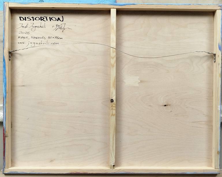 Original Abstract Landscape Painting by Jacob Jugashvili