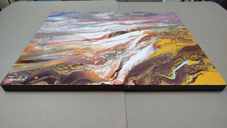 Original Abstract Painting by Jacob Jugashvili