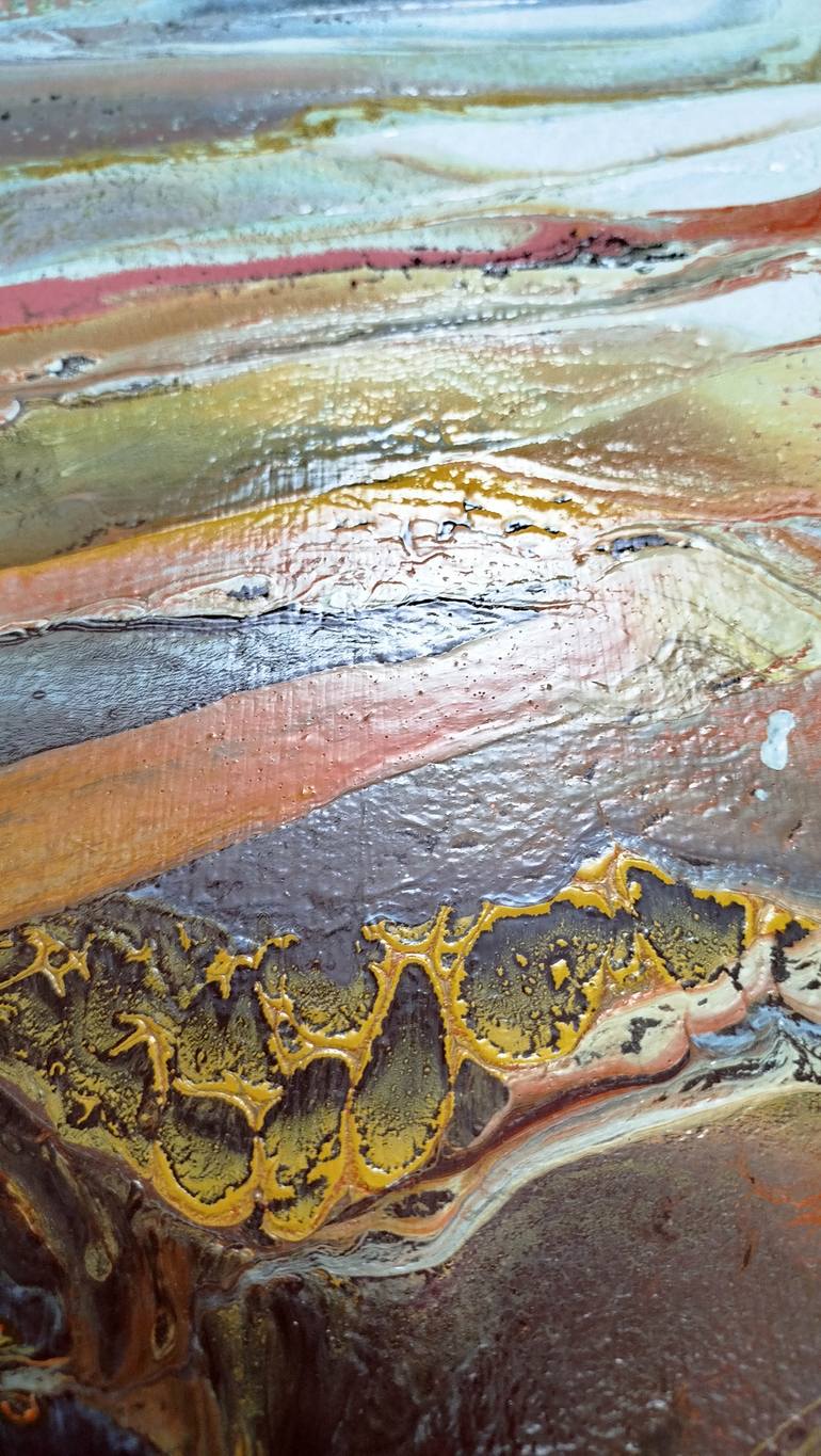 Original Abstract Painting by Jacob Jugashvili