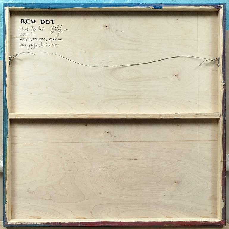 Original Abstract Landscape Painting by Jacob Jugashvili