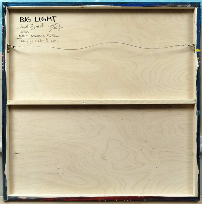 Original Abstract Landscape Painting by Jacob Jugashvili