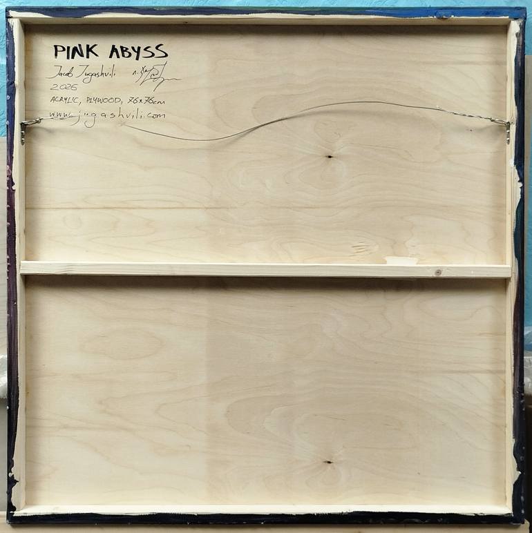 Original Abstract Landscape Painting by Jacob Jugashvili