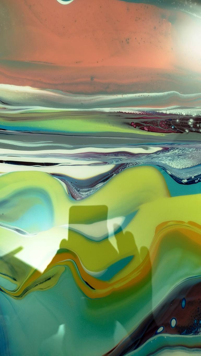 Original Abstract Painting by Jacob Jugashvili