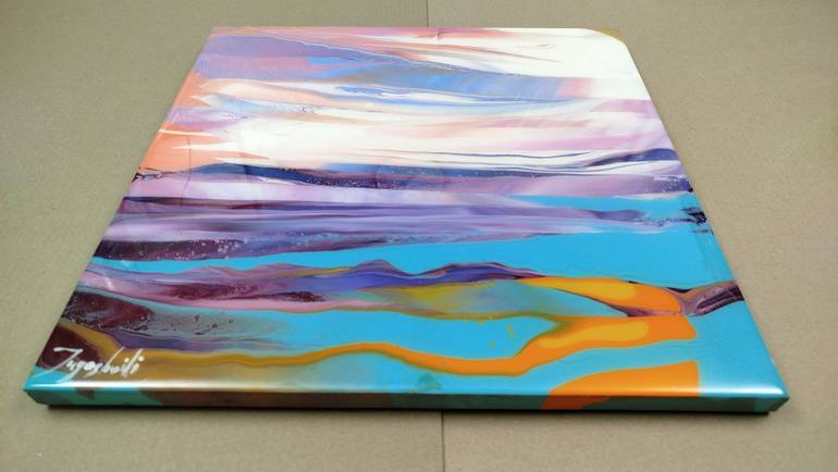 Original Abstract Painting by Jacob Jugashvili