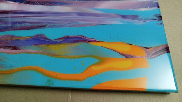Original Abstract Painting by Jacob Jugashvili