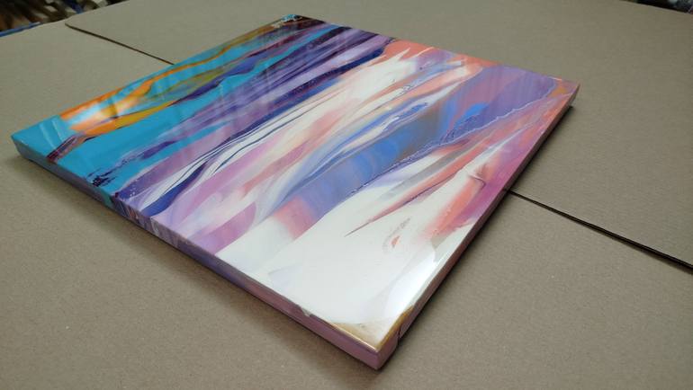 Original Abstract Painting by Jacob Jugashvili