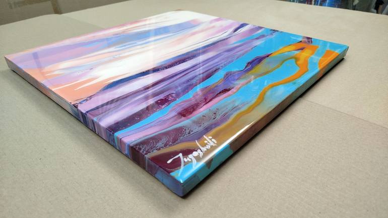 Original Abstract Painting by Jacob Jugashvili