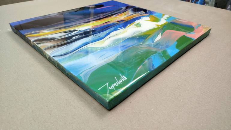 Original Abstract Painting by Jacob Jugashvili