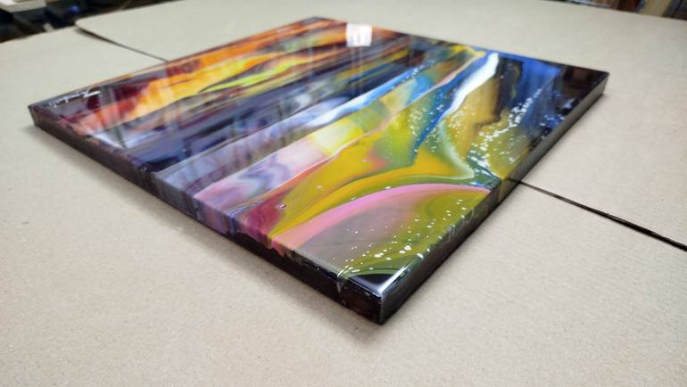 Original Abstract Painting by Jacob Jugashvili