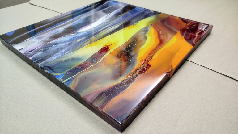 Original Abstract Painting by Jacob Jugashvili