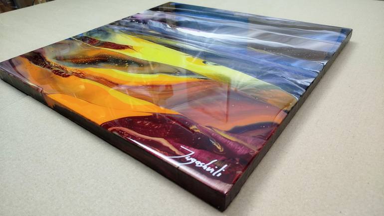 Original Abstract Painting by Jacob Jugashvili