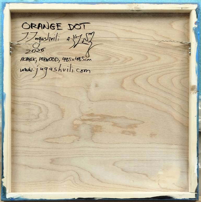 Original Abstract Language Painting by Jacob Jugashvili