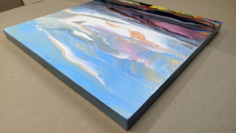 Original Abstract Landscape Painting by Jacob Jugashvili