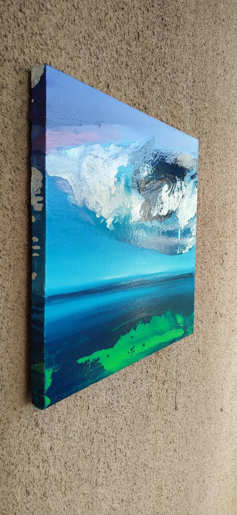 Original Abstract Nature Painting by Jacob Jugashvili