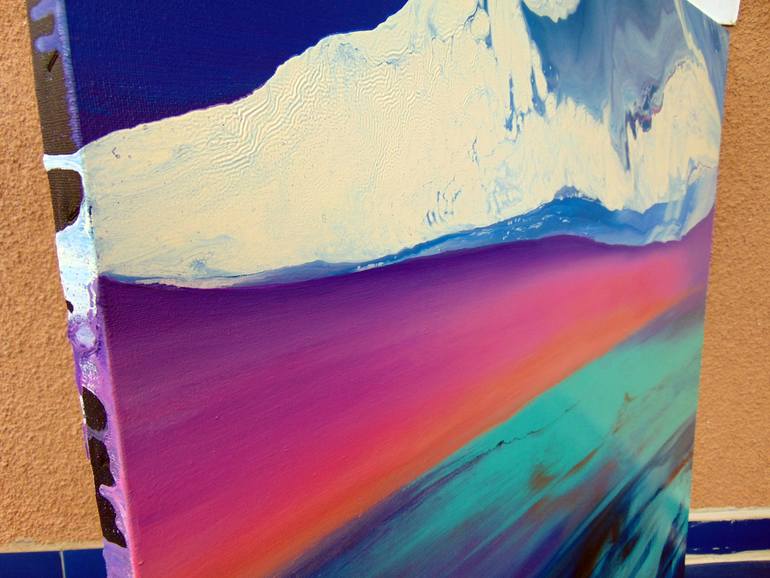 Original Expressionism Landscape Painting by Jacob Jugashvili