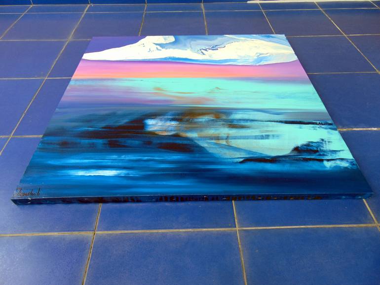 Original Expressionism Landscape Painting by Jacob Jugashvili