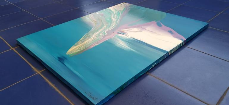 Original Surrealism Nature Painting by Jacob Jugashvili