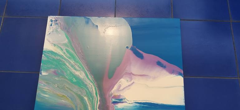 Original Surrealism Nature Painting by Jacob Jugashvili